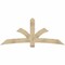 Ekena Millwork Davenport Rough Sawn Timber Gable Bracket, Douglas Fir, 84"W x 35"H x 2"D x 6"F, 10/12 Pitch GBW084X35X0206DAV00RDF - alternate 1